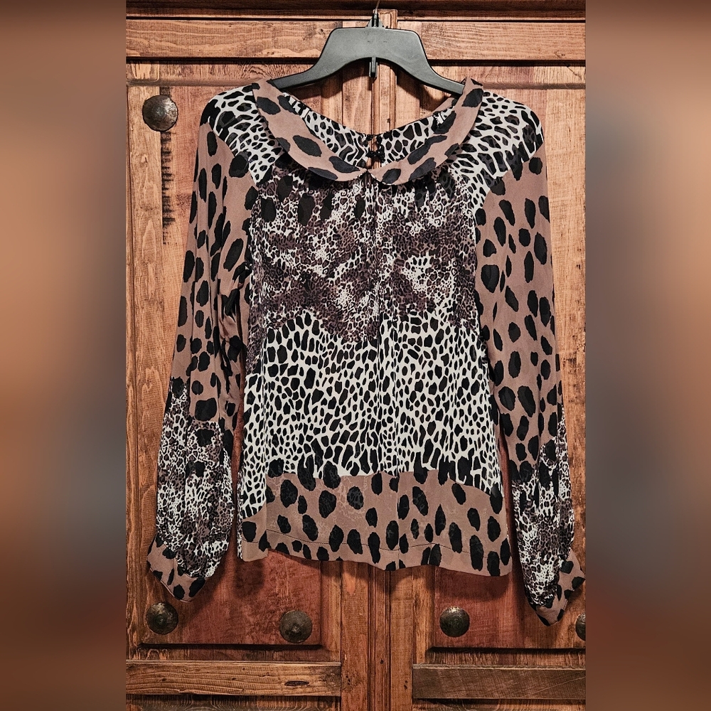 Animal Print Top